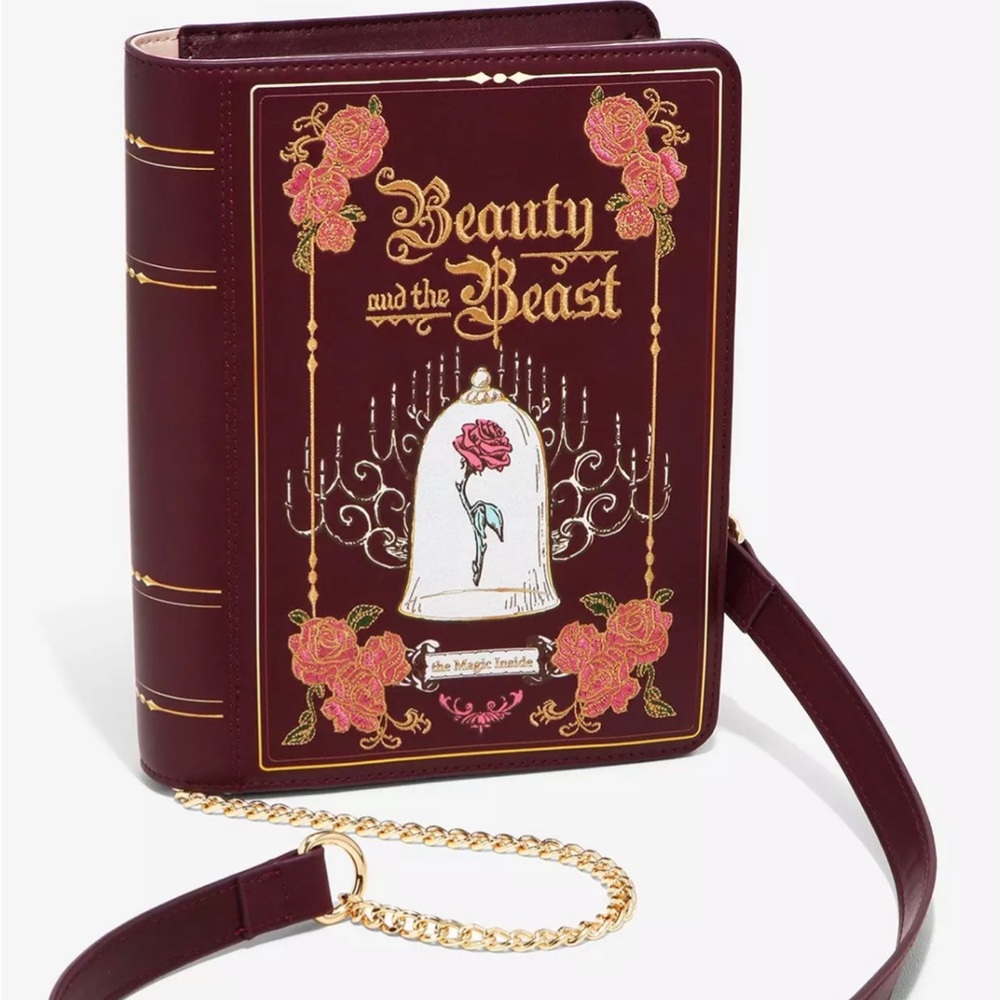Beauty and the Beast Book Crossbody Bag